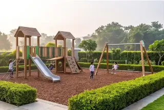 Kids’ Play Area at Amazic The Global Valley